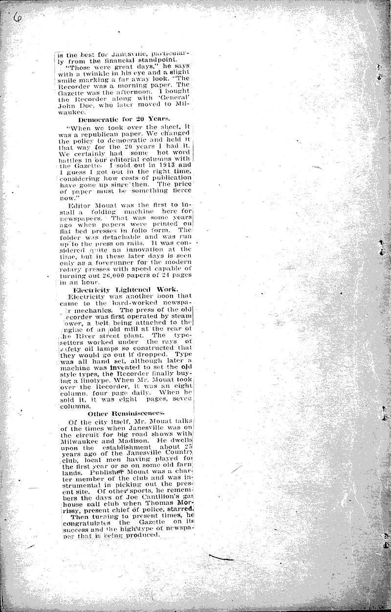  Source: Janesville Gazette Date: 1921-04-30