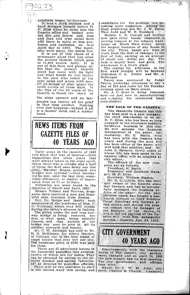  Source: Janesville Daily Gazette Date: 1923-04-24