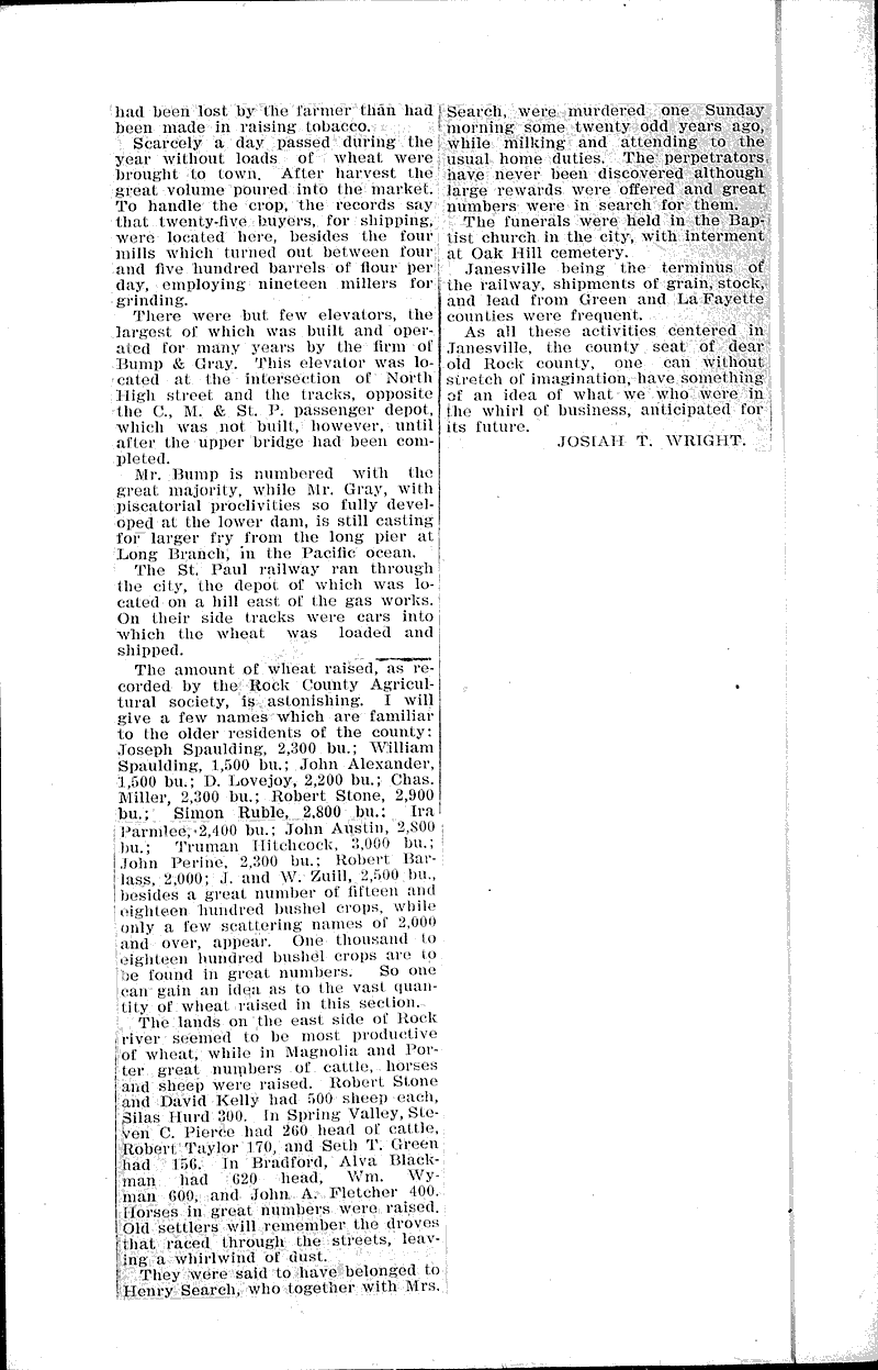  Source: Janesville Gazette Date: 1909-03-10
