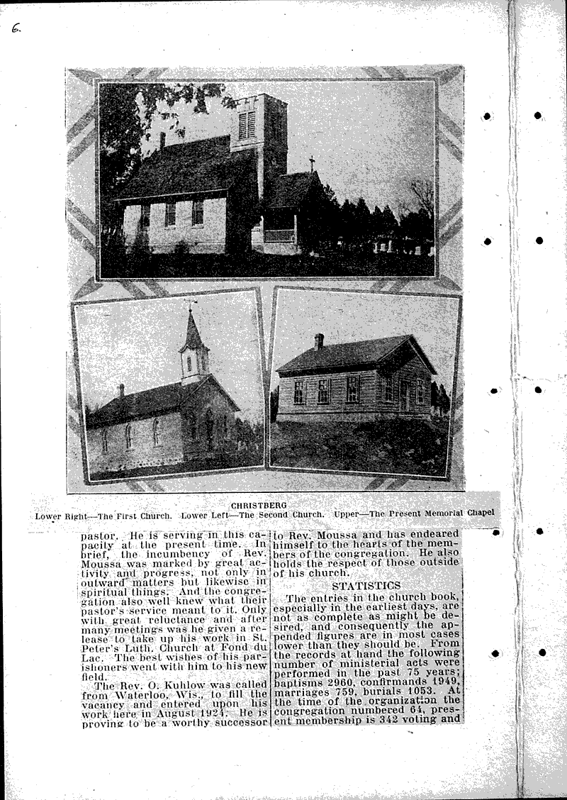  Source: Jefferson Banner Topics: Church History Date: 1926-06-05