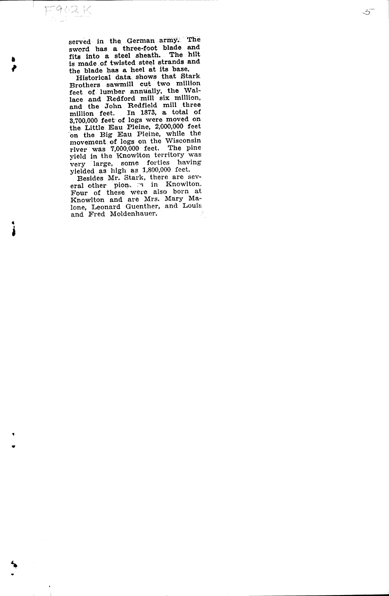  Source: Wausau Record-Herald Date: 1932-02-29
