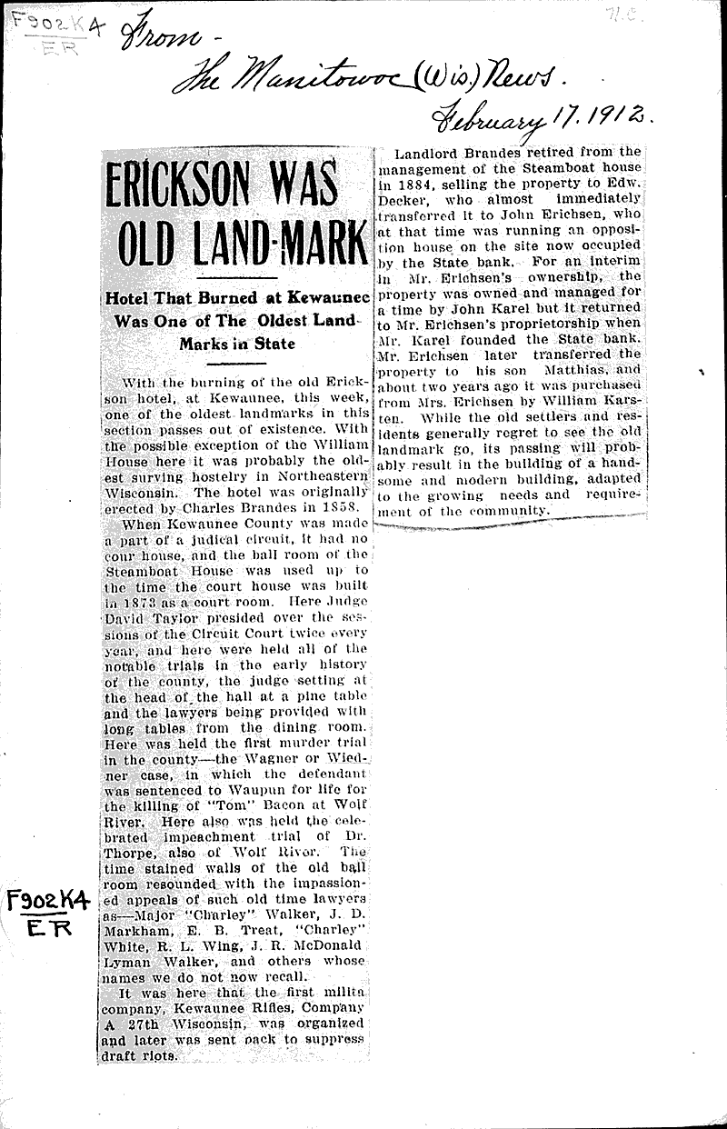  Source: Manitowoc News Date: 1912-02-17