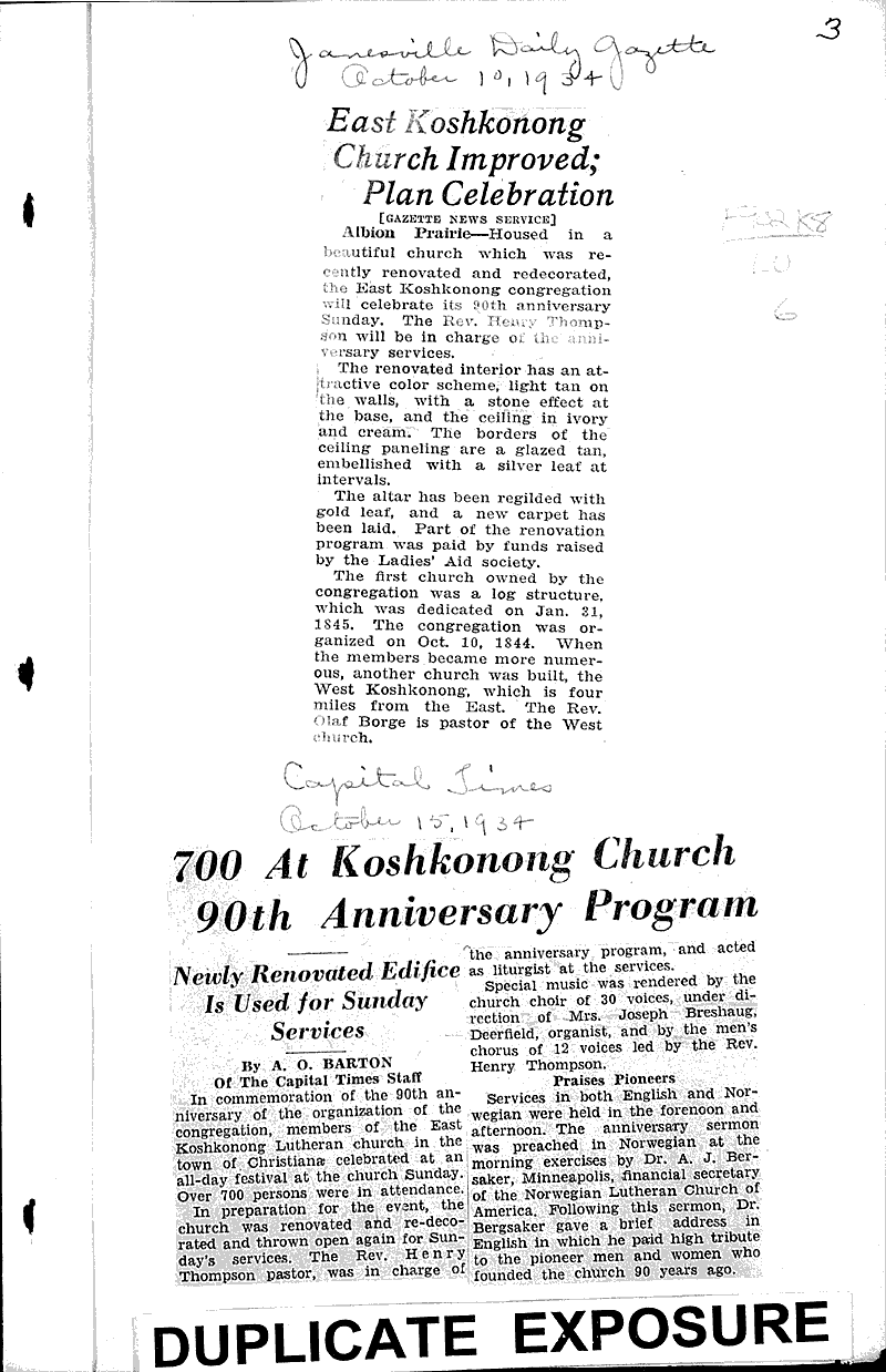  Topics: Church History Date: 1934-10-10
