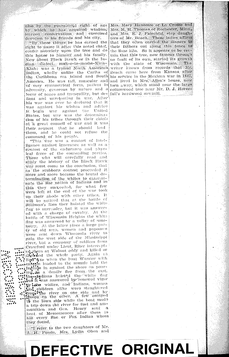  Source: La Crosse Chronicle Topics: Wars Date: 1906-04-15