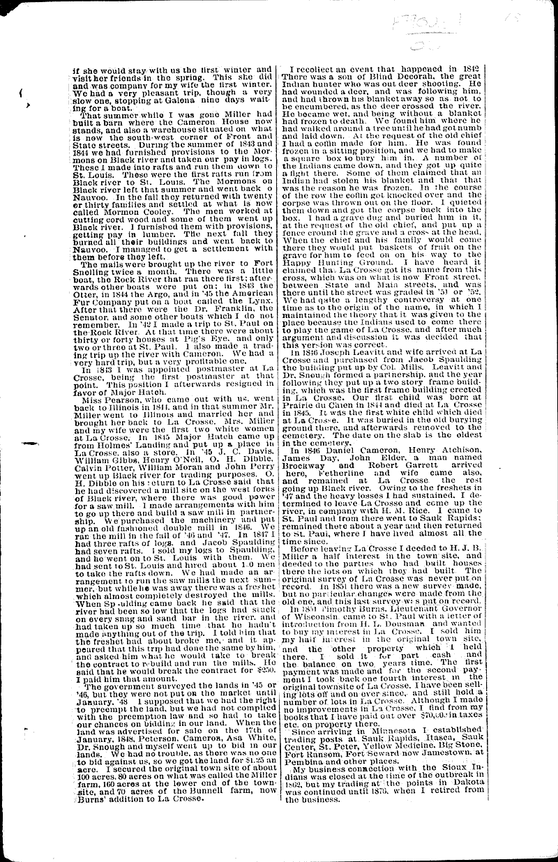  Source: La Crosse Chronicle Topics: Government and Politics Date: 1892-02-11