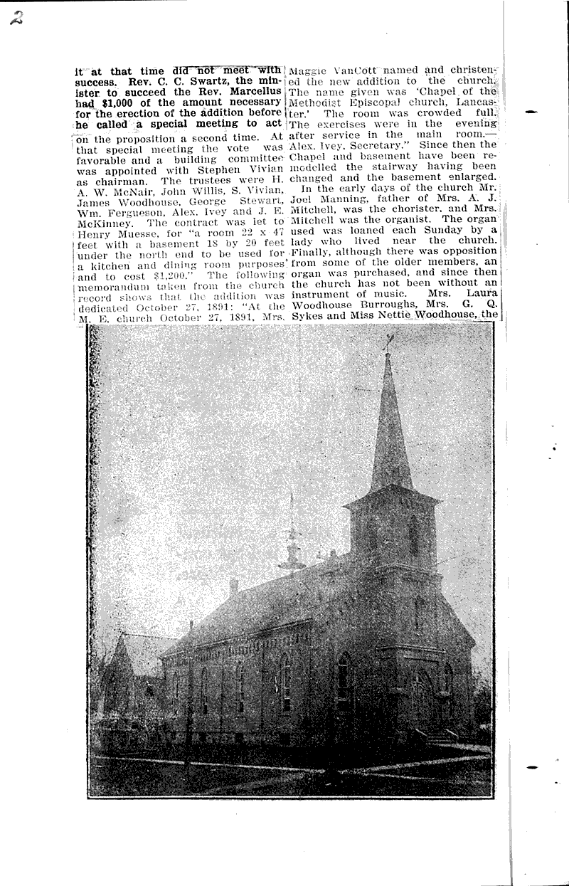  Source: Lancaster Teller Topics: Church History Date: 1914-04-30