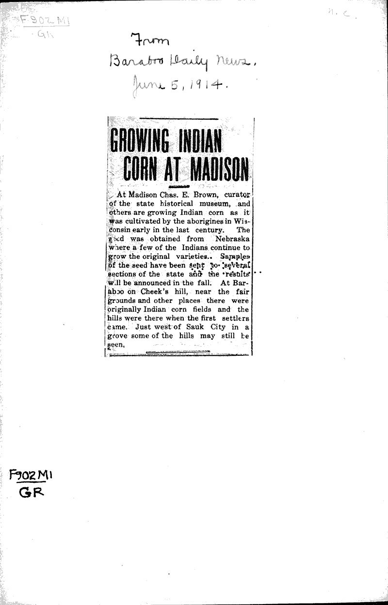  Source: Baraboo Daily News Topics: Education Date: 1914-06-05
