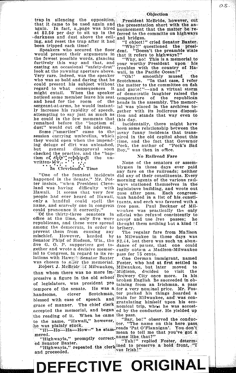  Source: Sheboygan Press-Telegram Topics: Government and Politics Date: 1924-12-13