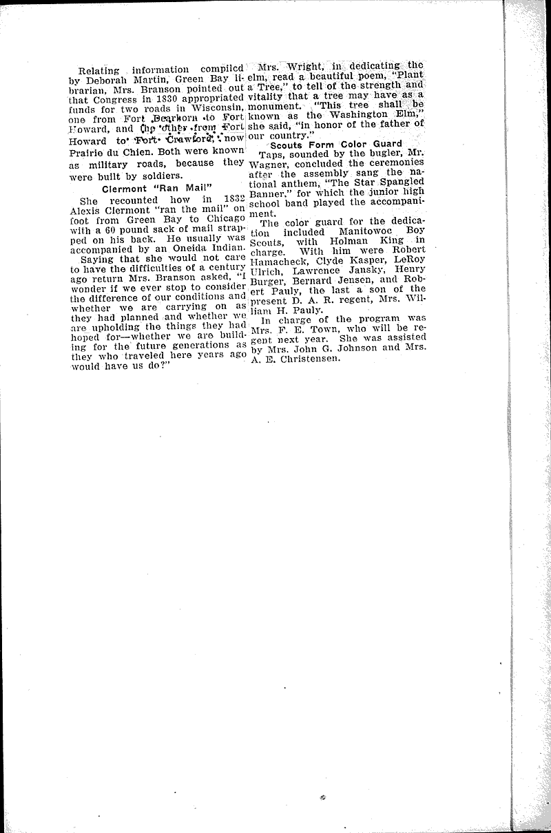  Source: Manitowoc Herald-News Topics: Wars Date: 1932-05-21