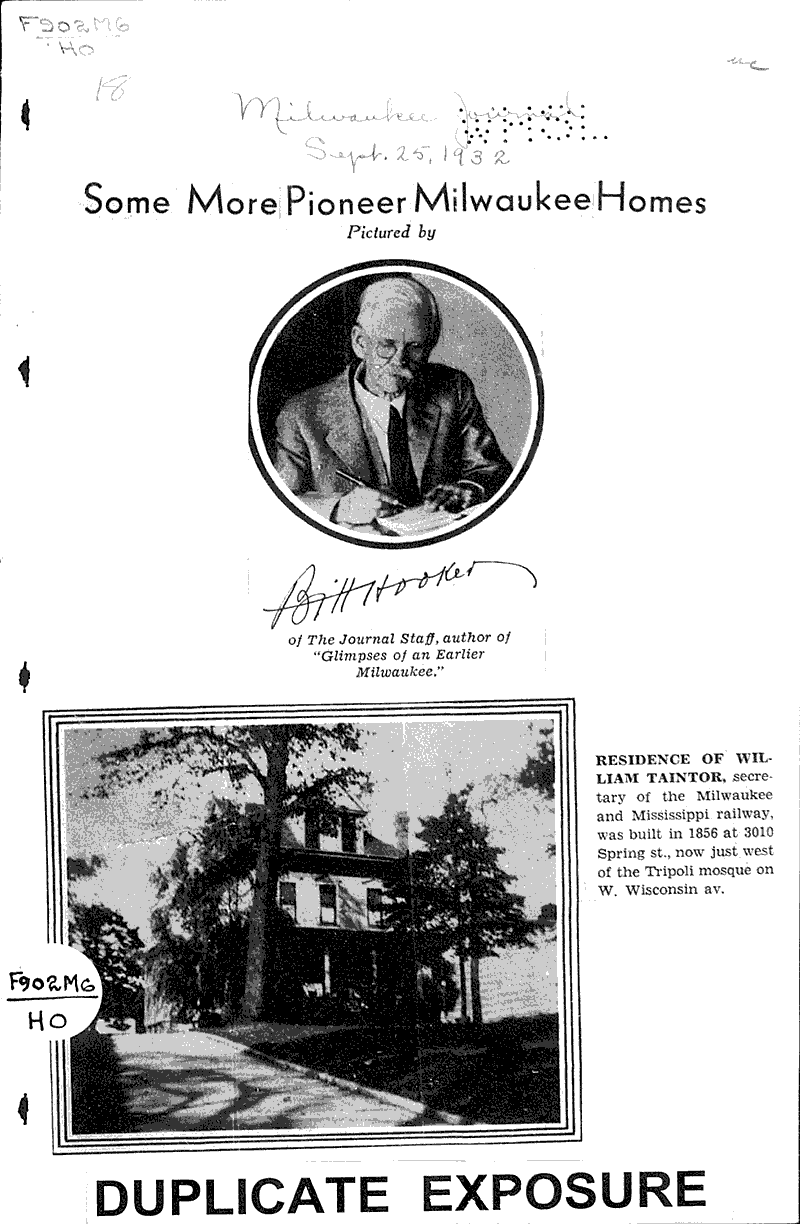  Source: Milwaukee Journal Topics: Architecture Date: 1932-09-25
