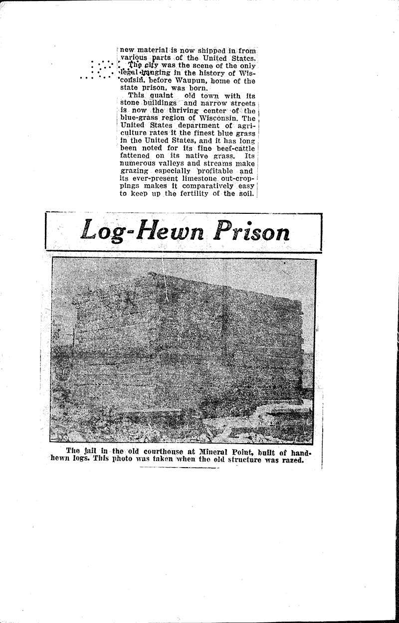  Source: Wisconsin State Journal Date: 1931-12-31