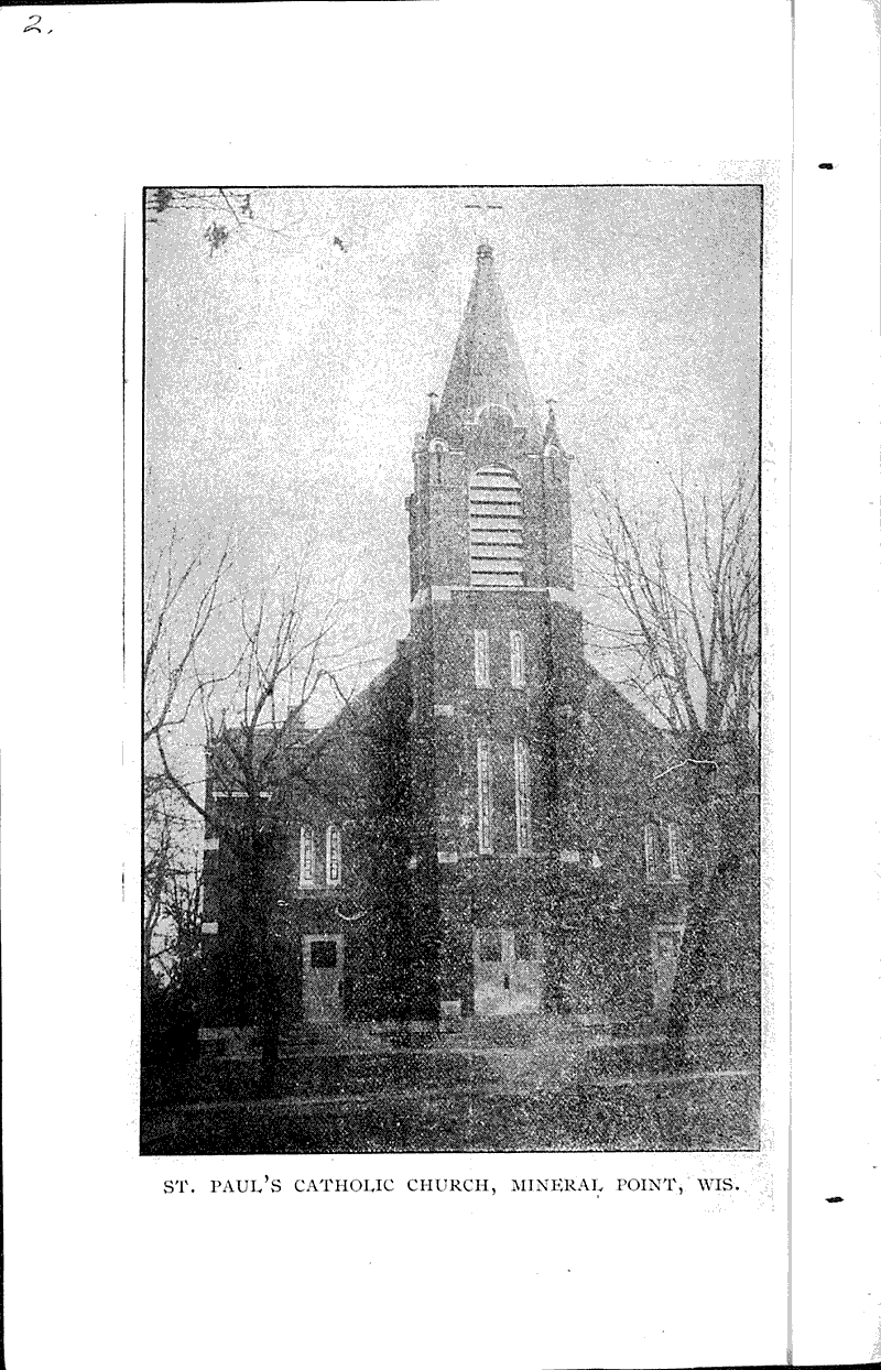  Source: Dodgeville Chronicle Topics: Church History Date: 1910-12-09
