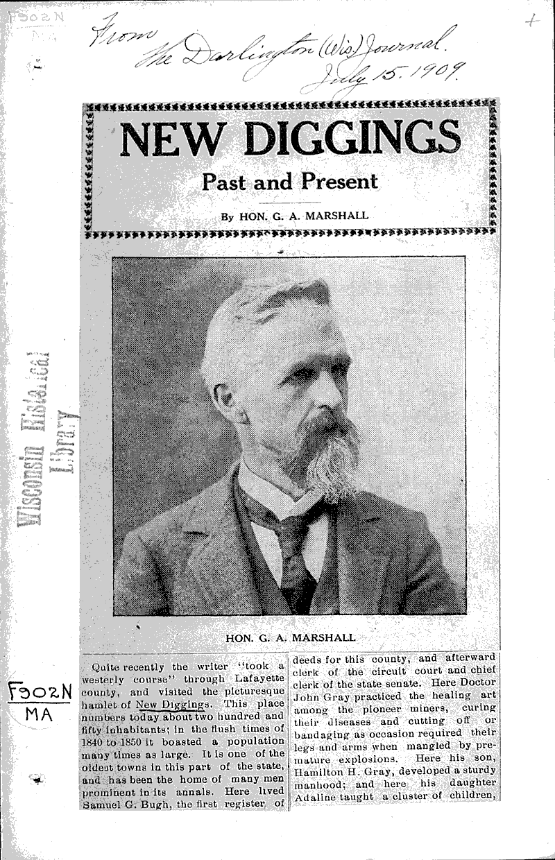  Source: Darlington Journal Date: 1909-07-15