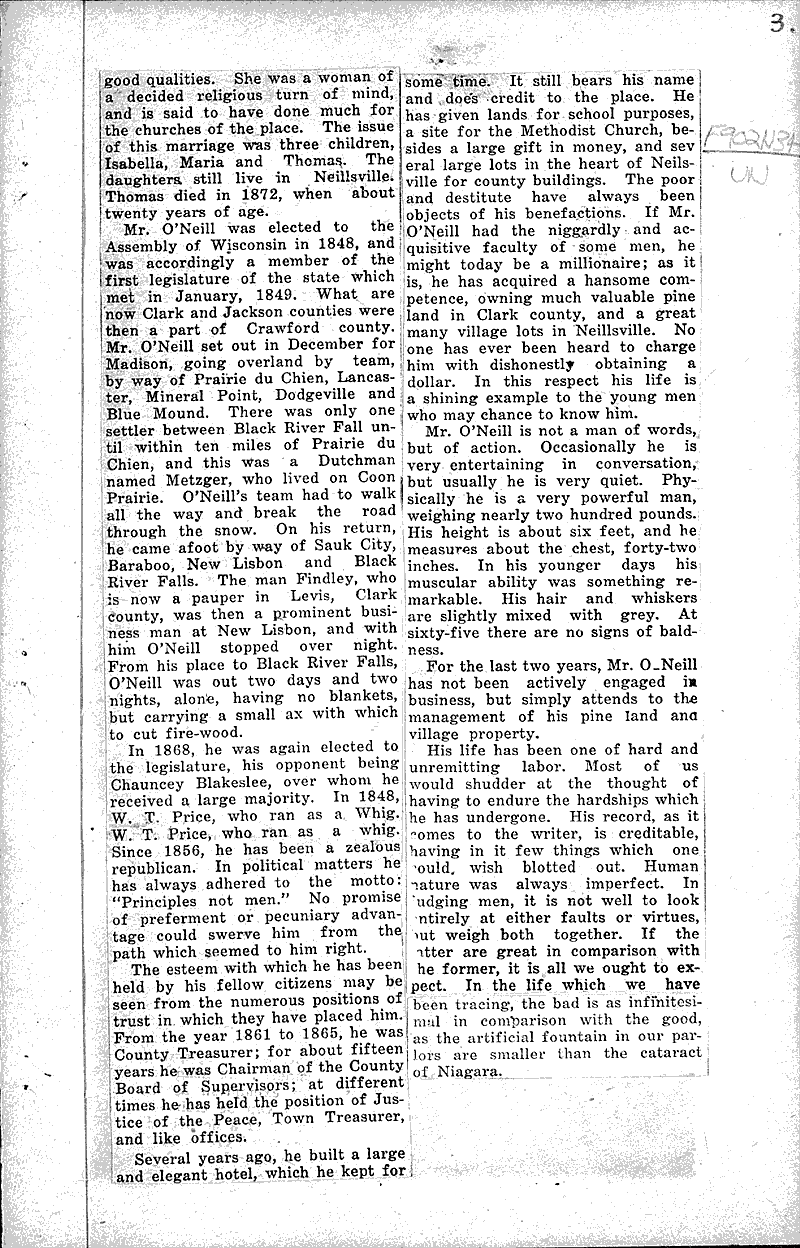  Source: Neillsville Press Topics: Government and Politics Date: 1925-01-29