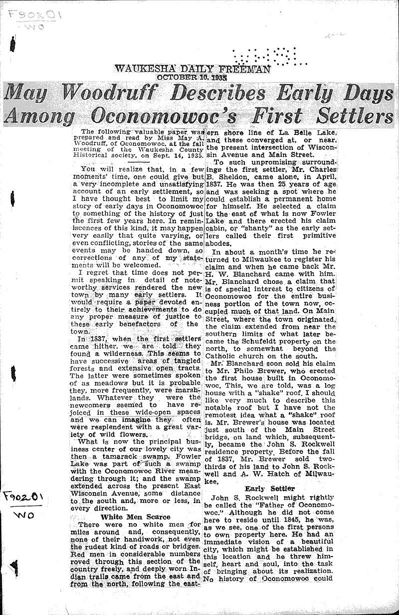  Source: Waukesha Daily Freeman Topics: Immigrants Date: 1935-10-10
