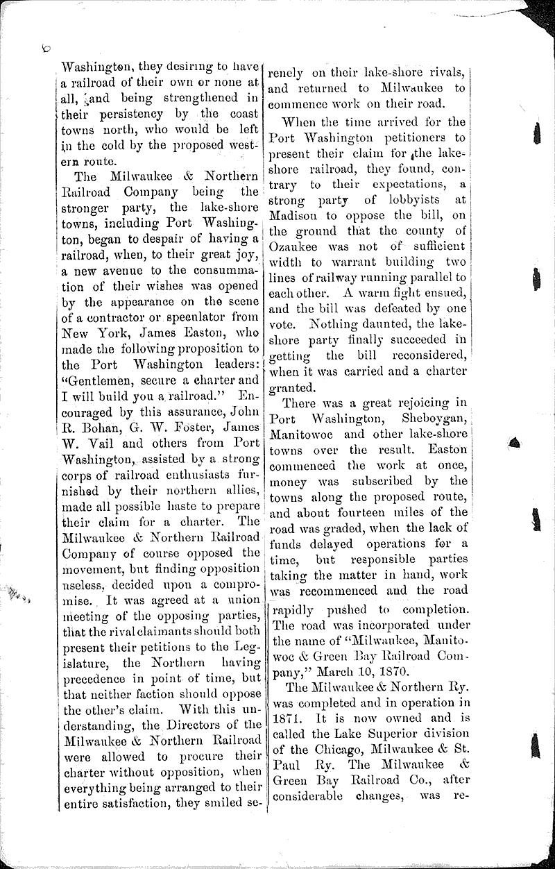  Source: Port Washington Star Date: 1898-07-04
