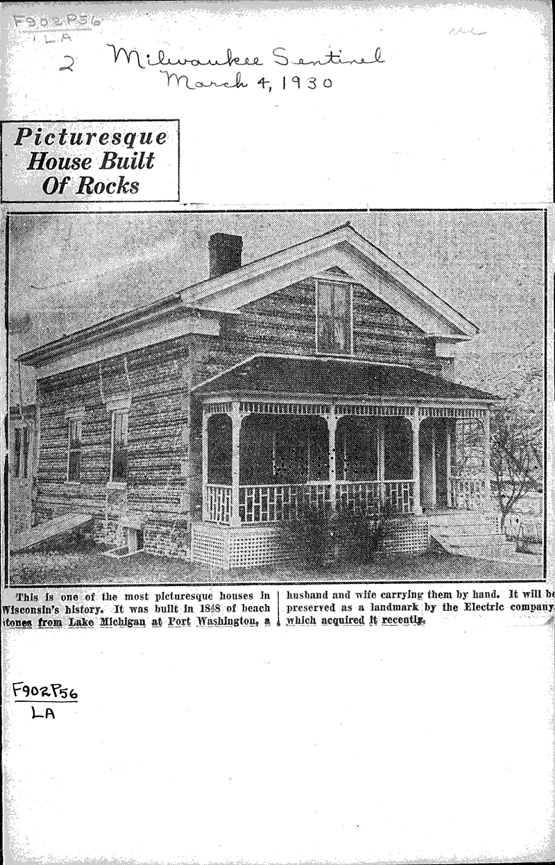  Source: Milwaukee Sentinel Topics: Architecture Date: 1930-03-04
