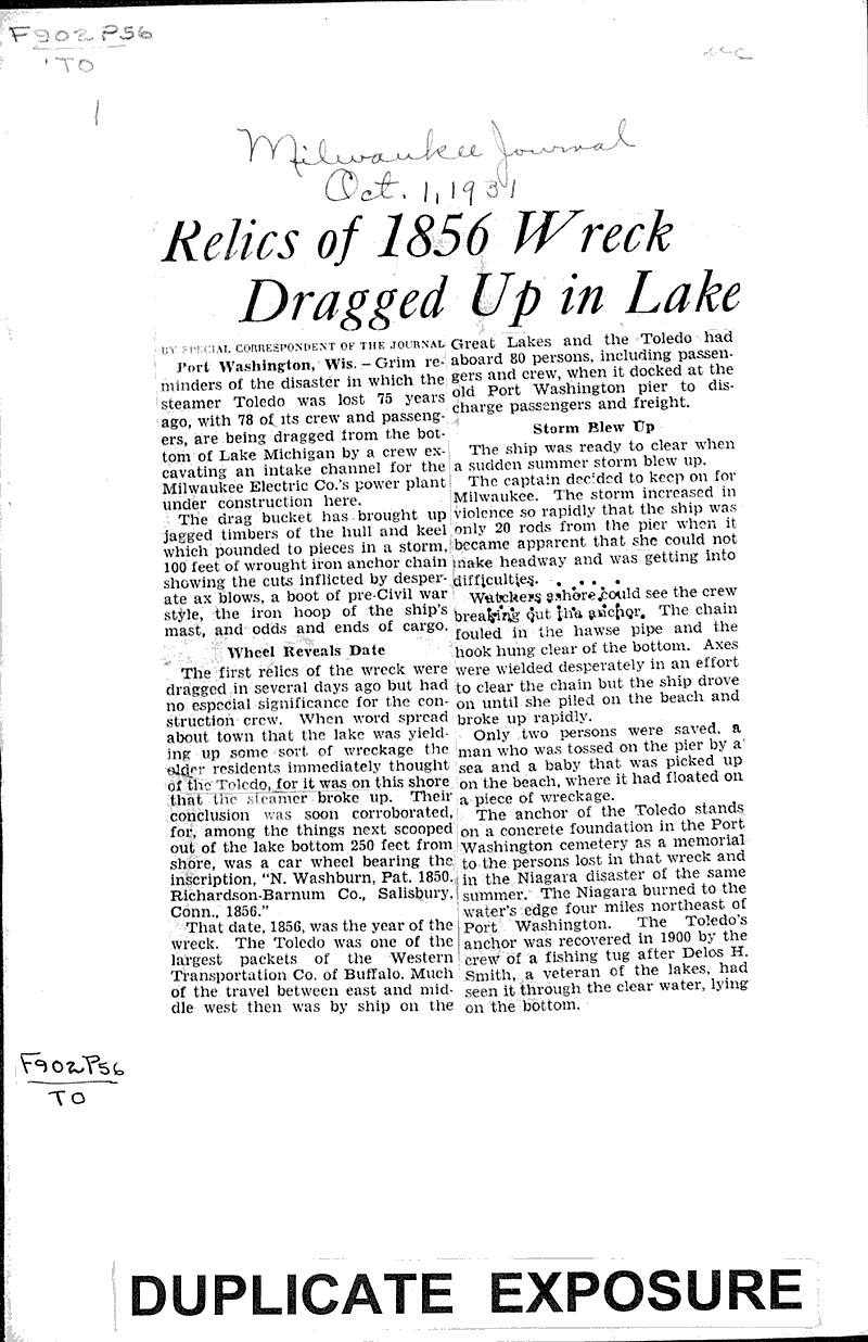  Source: Milwaukee Journal Topics: Industry Date: 1931-10-01