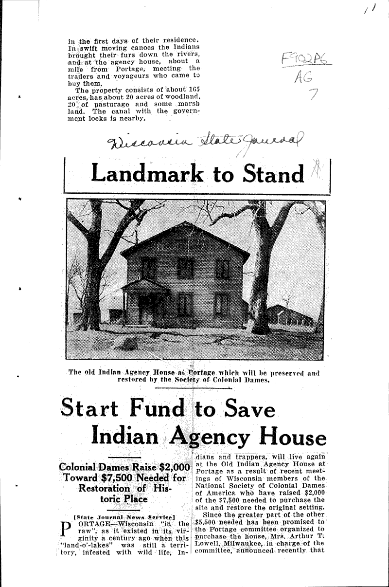  Source: Wisconsin State Journal Topics: Indians and Native Peoples Date: 1929-06-02