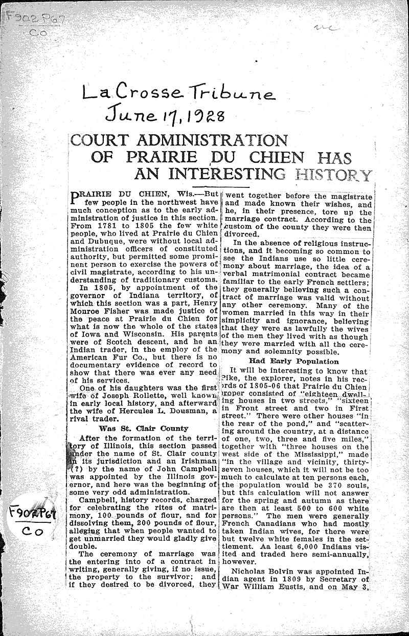  Source: La Crosse Tribune Topics: Government and Politics Date: 1928-06-17