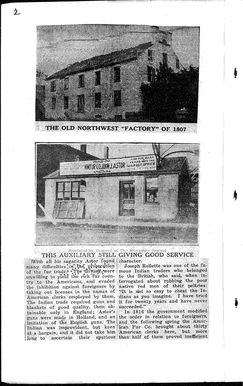  Source: Prairie du Chien Courier Topics: Architecture Date: 1924-03-06
