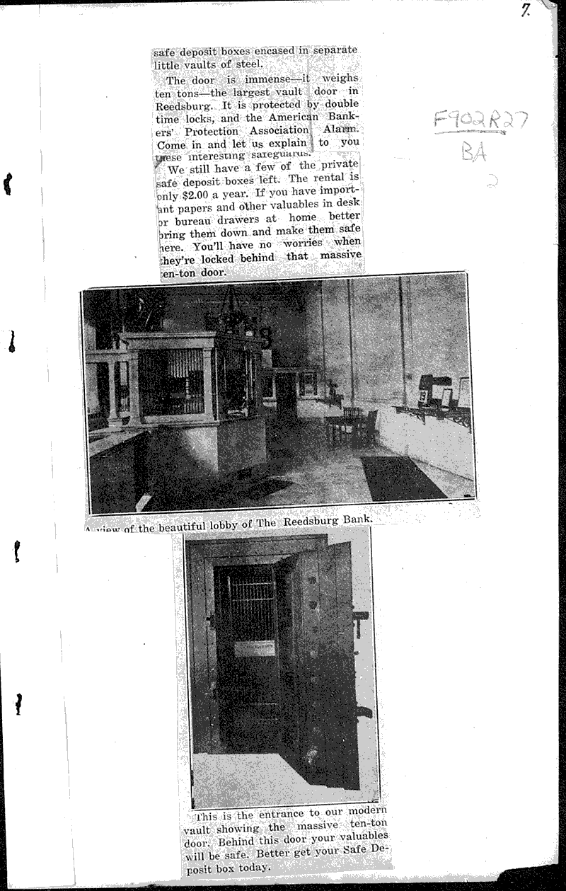  Source: Reedsburg Free Press Topics: Industry Date: 1927-11-24