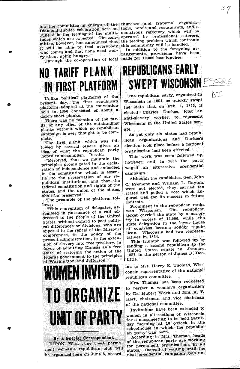  Source: Milwaukee Sentinel Topics: Government and Politics Date: 1929-06-06