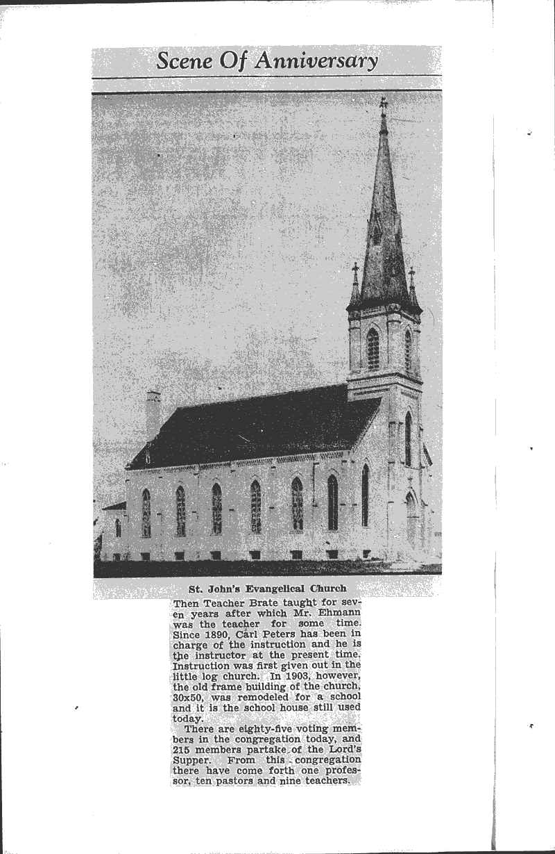  Source: Sheboygan Daily Press Topics: Church History Date: 1935-08-30