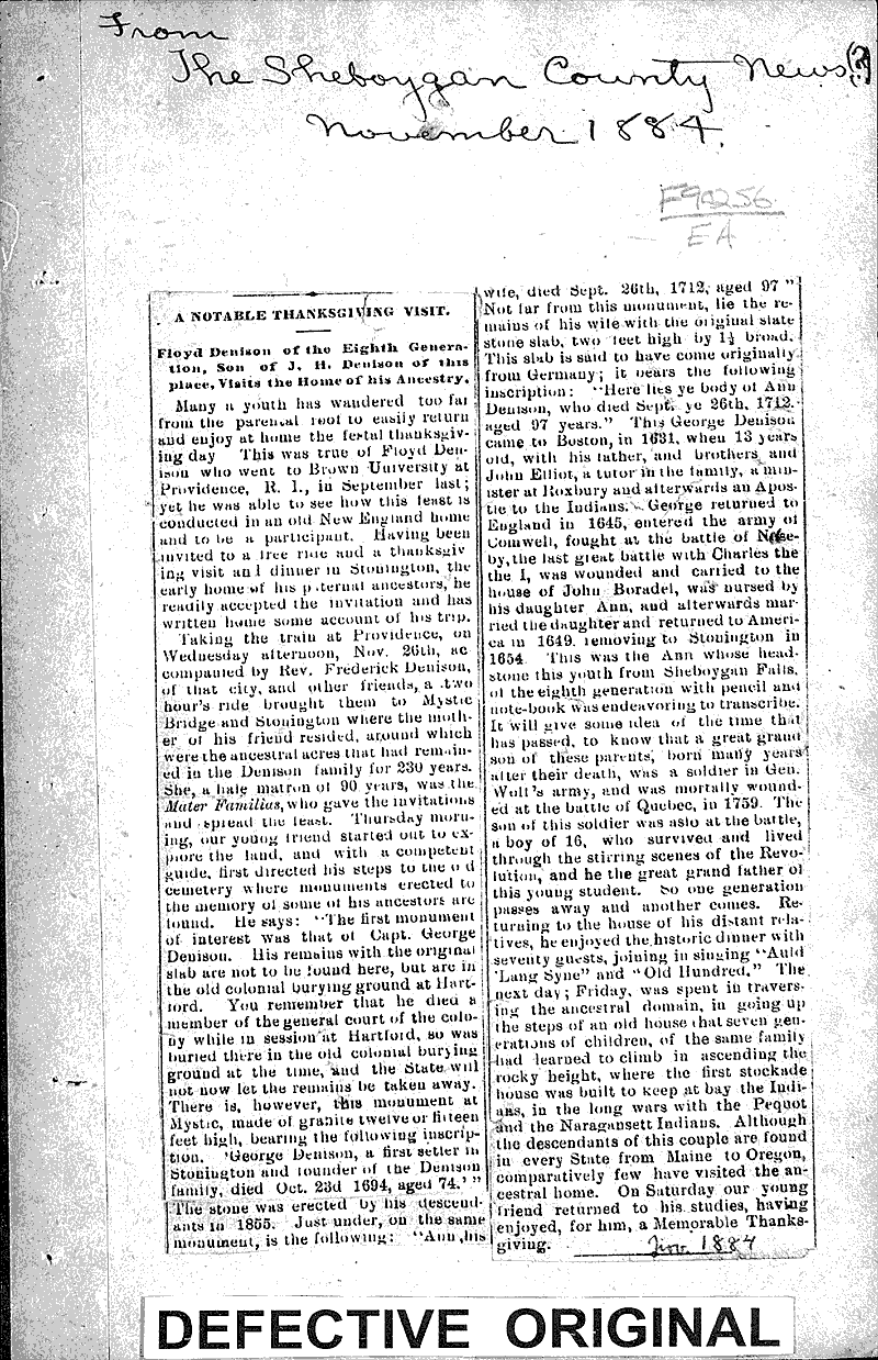  Source: Sheboygan County News Topics: Immigrants Date: 1889-12-04