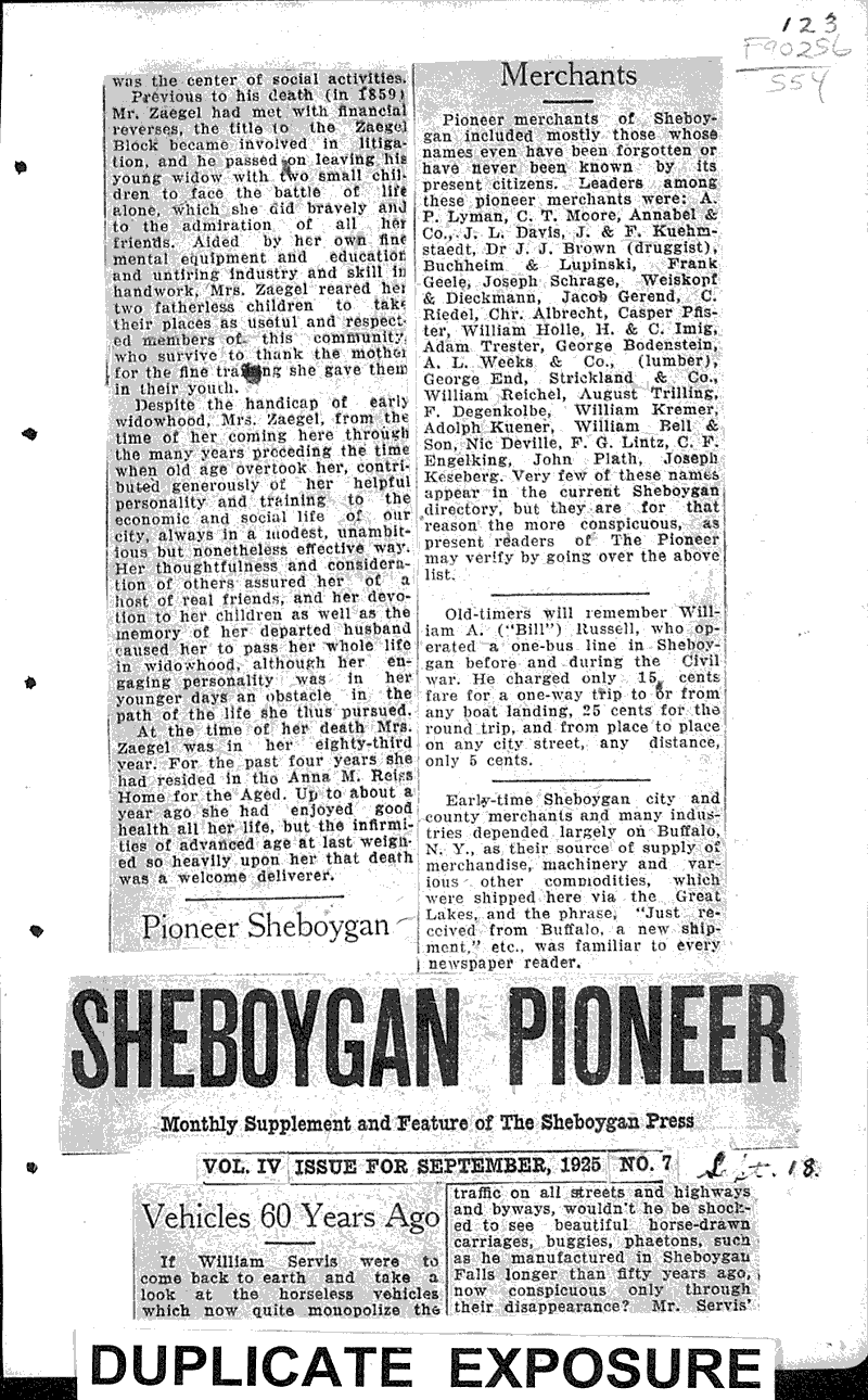  Source: Sheboygan Press-Telegram Topics: Immigrants Date: 1921-09-??