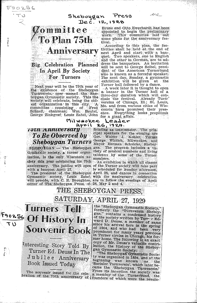  Source: Sheboygan Press Topics: Social and Political Movements Date: 1928-12-12