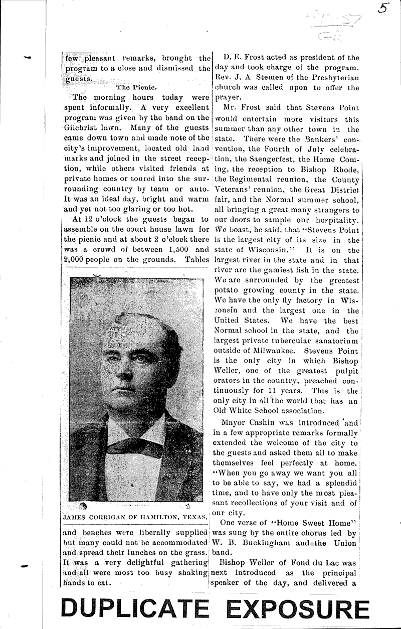  Source: Stevens Point Journal Date: 1908-08-06