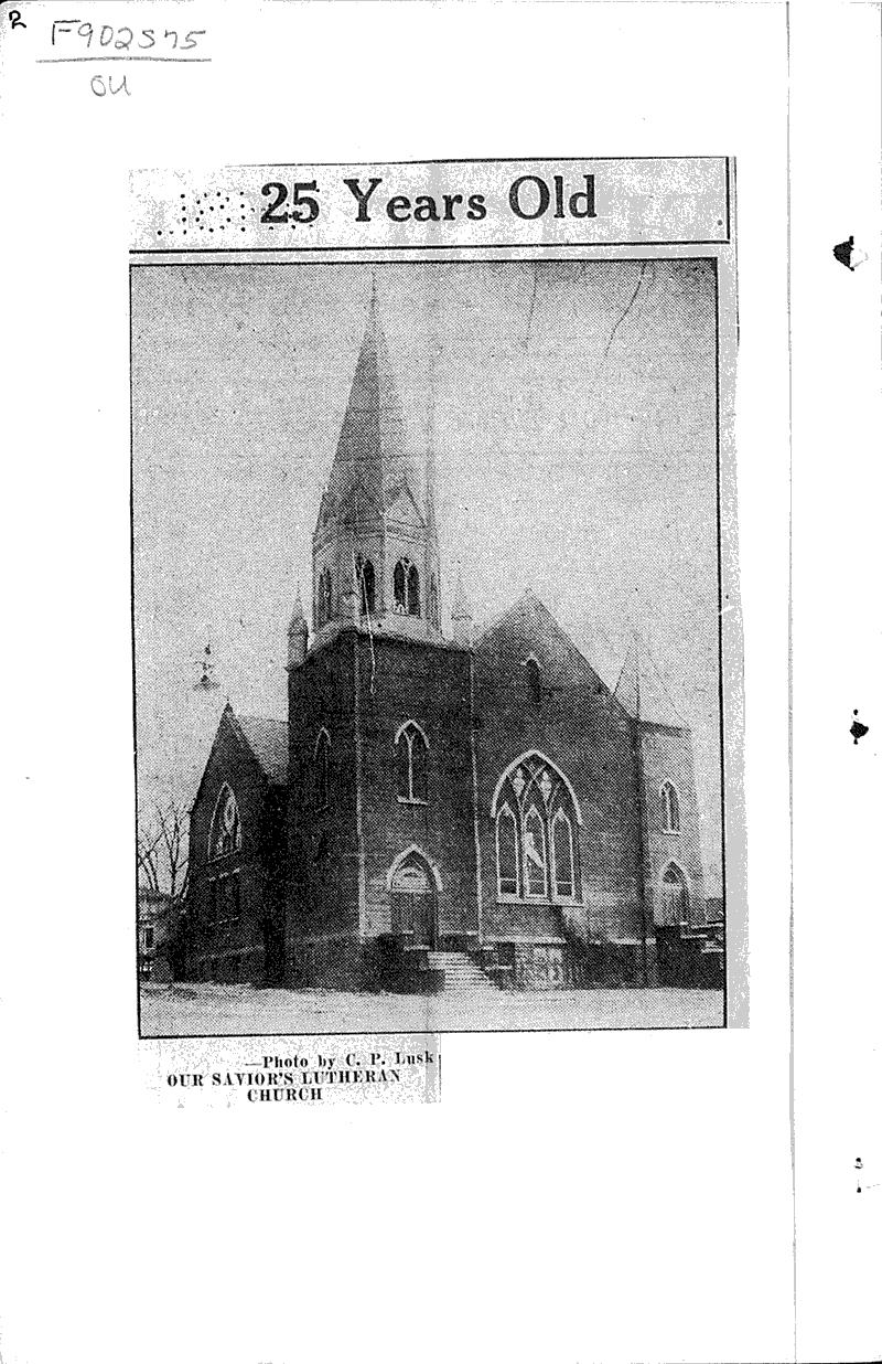  Source: Wisconsin State Journal Topics: Church History Date: 1928-02-05