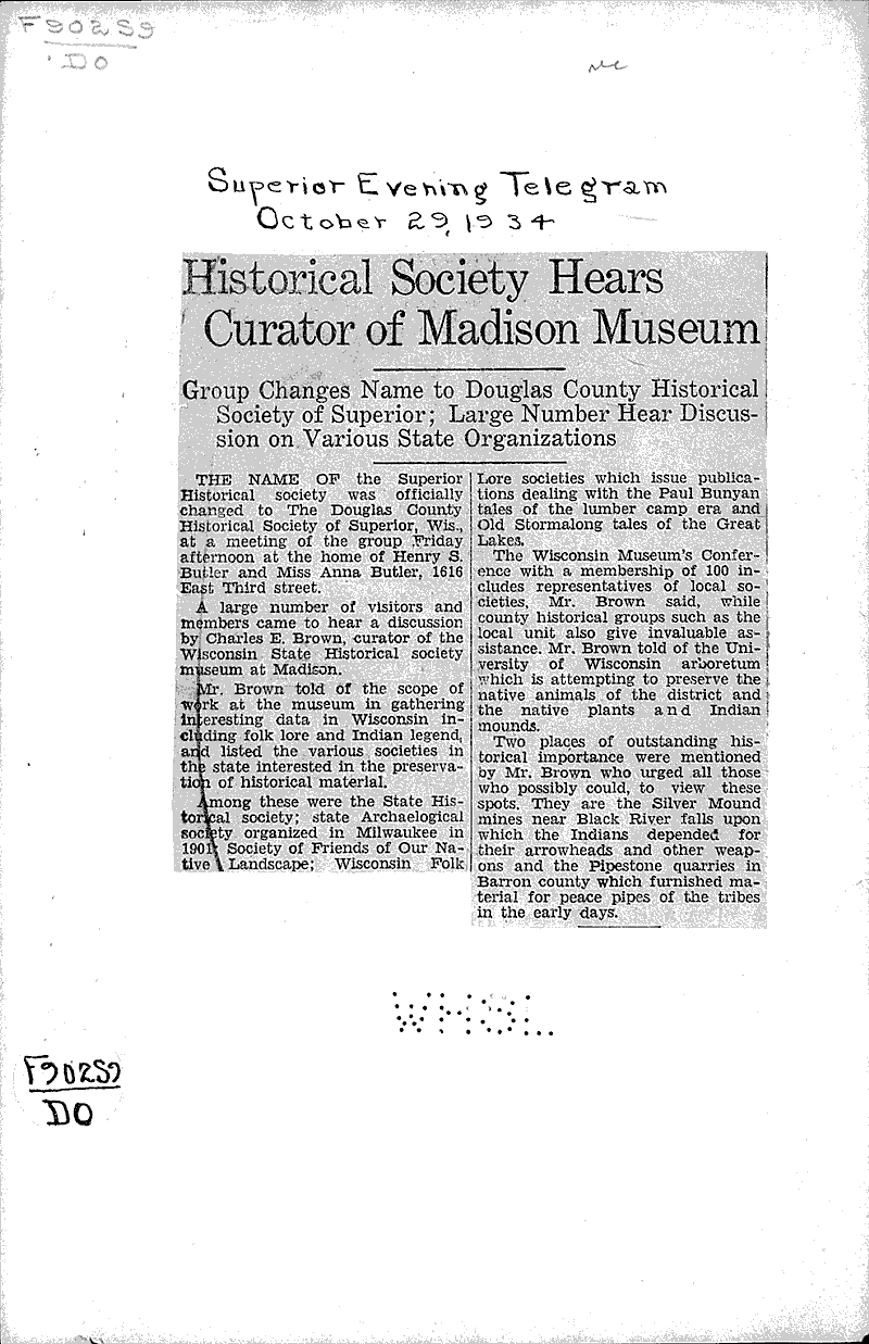  Source: Superior Evening Telegram Date: 1934-10-29
