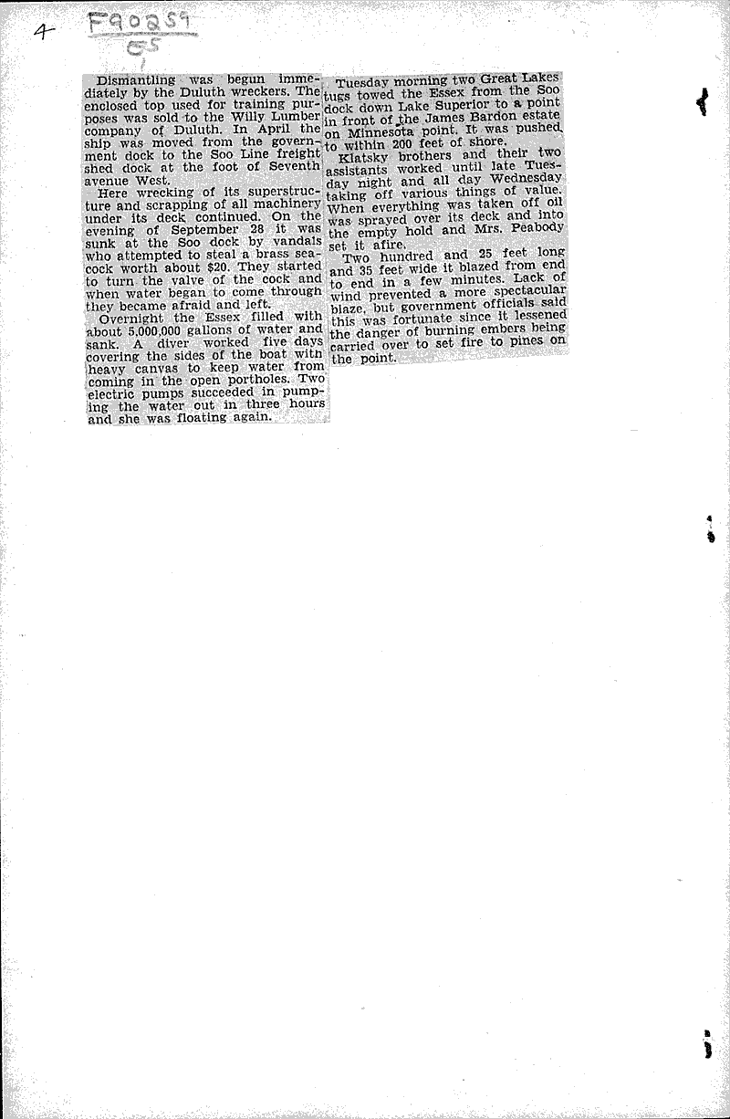  Source: Superior Evening Telegram Date: 1931-10-15