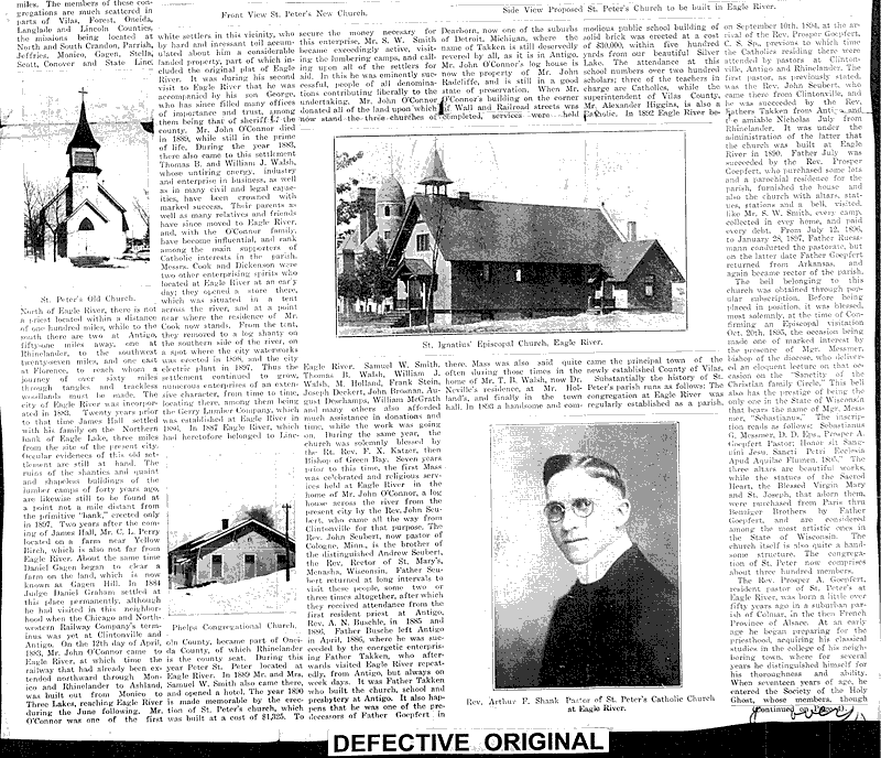  Source: Vilas County News Topics: Church History Date: 1923-05-23