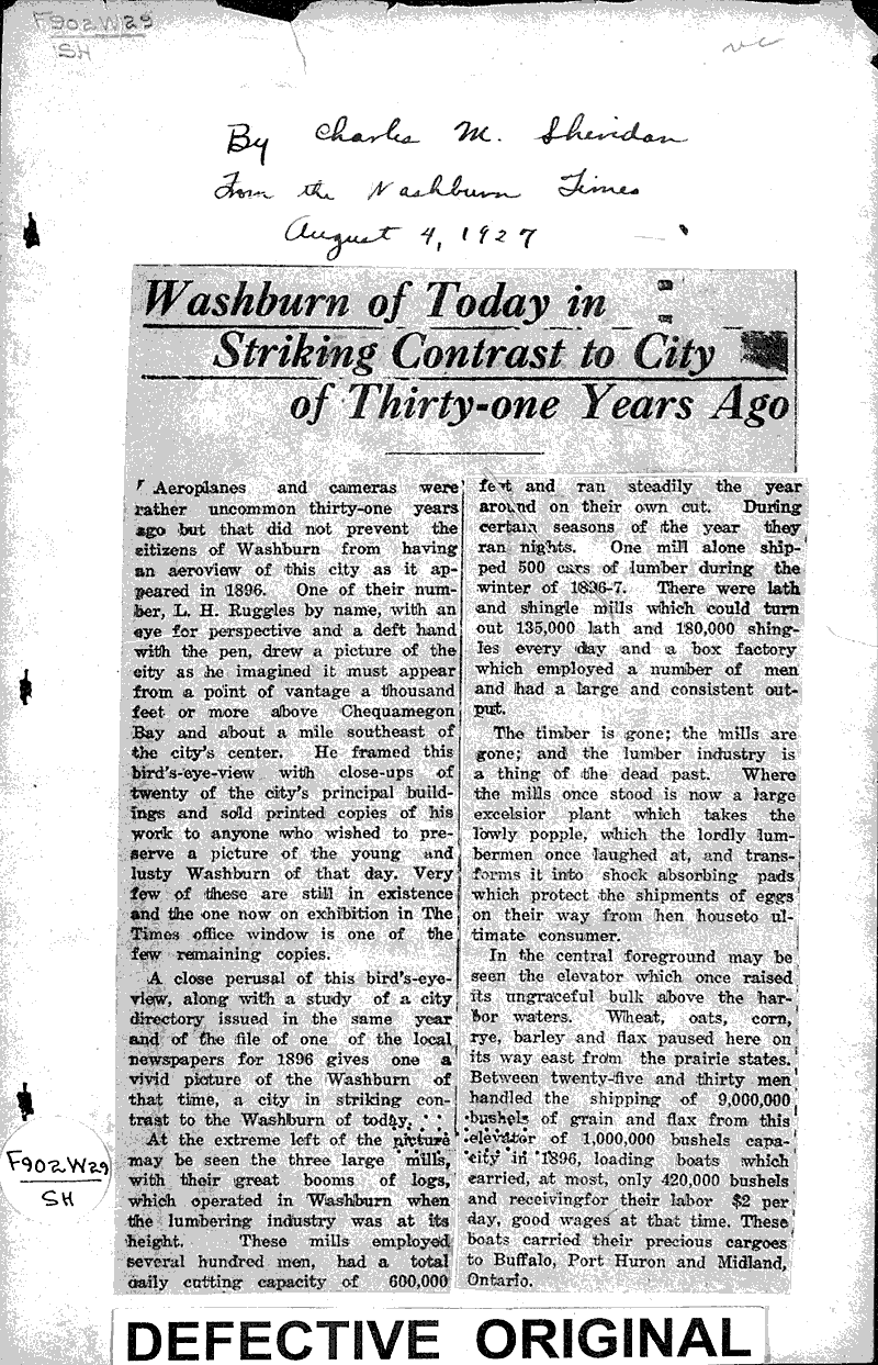  Source: Washburn Times Date: 1927-08-04