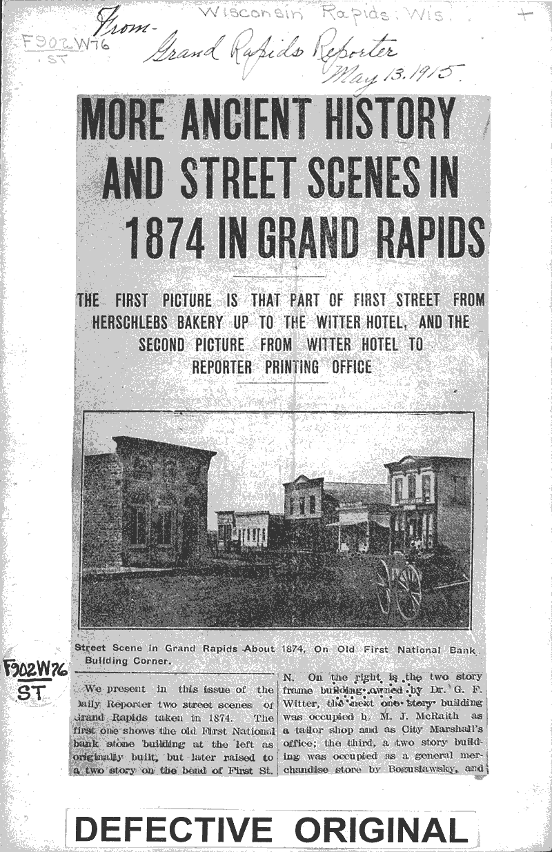  Source: Grand Rapids Reporter Date: 1915-05-13