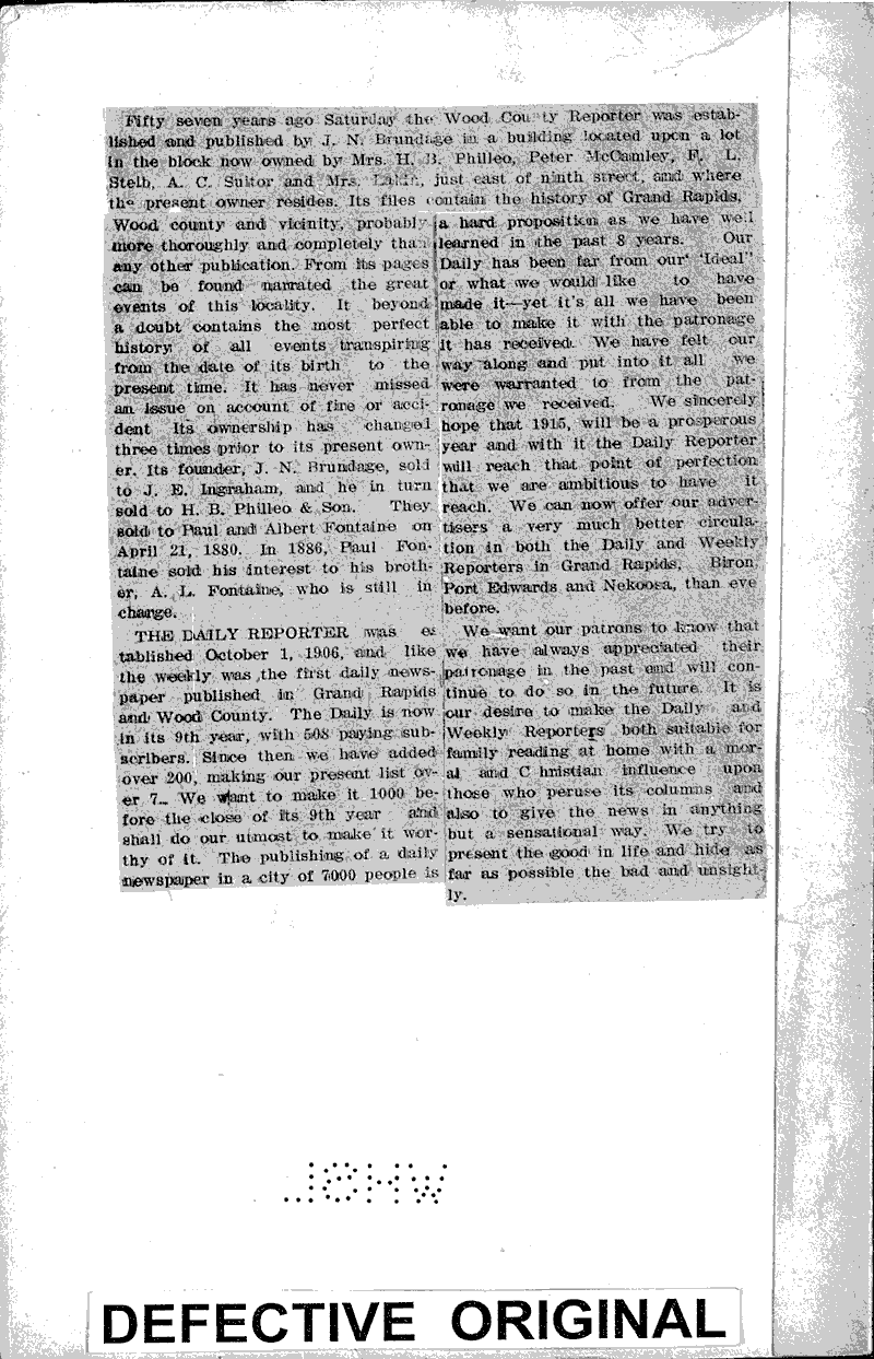  Source: Grand Rapids Reporter Topics: Industry Date: 1914-11-30