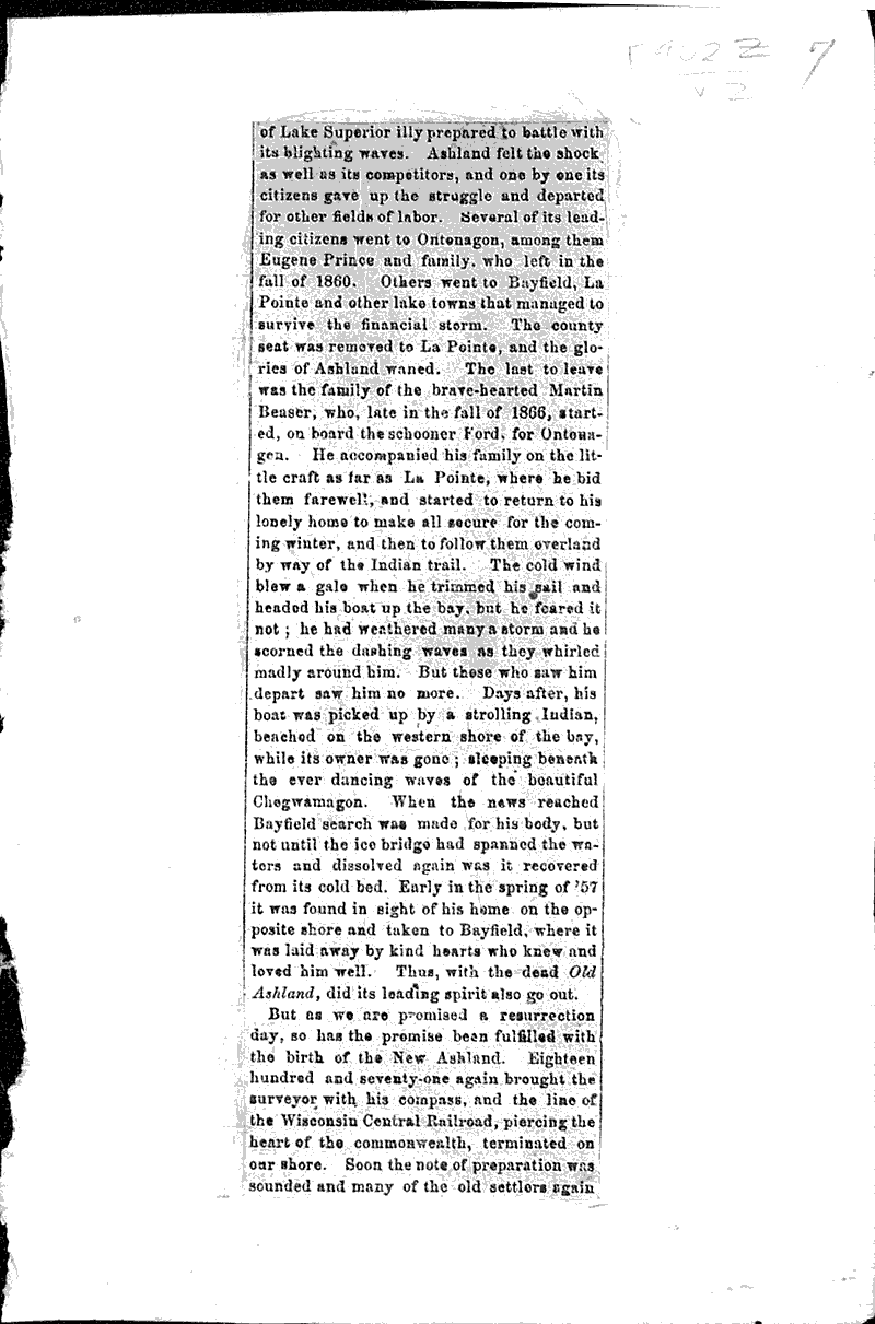 Source: Ashland Press Date: 1873-01-04