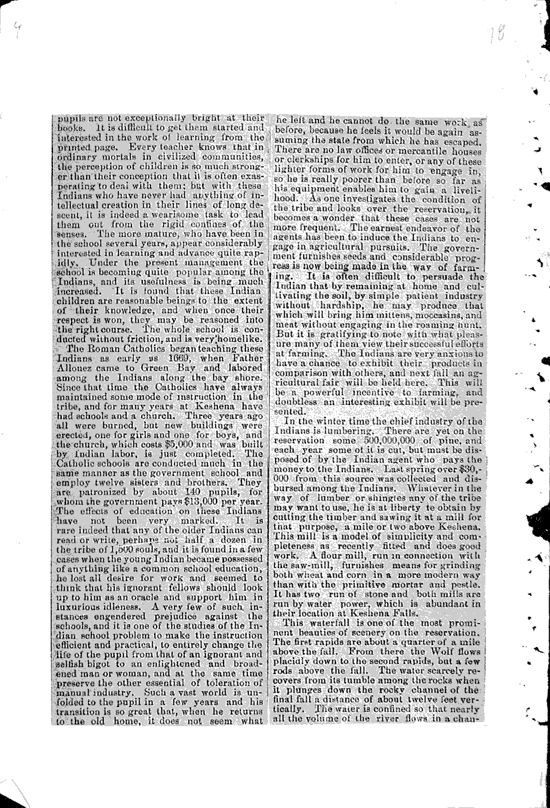  Source: Milwaukee Sentinel Topics: Indians and Native Peoples Date: 1886-11-14