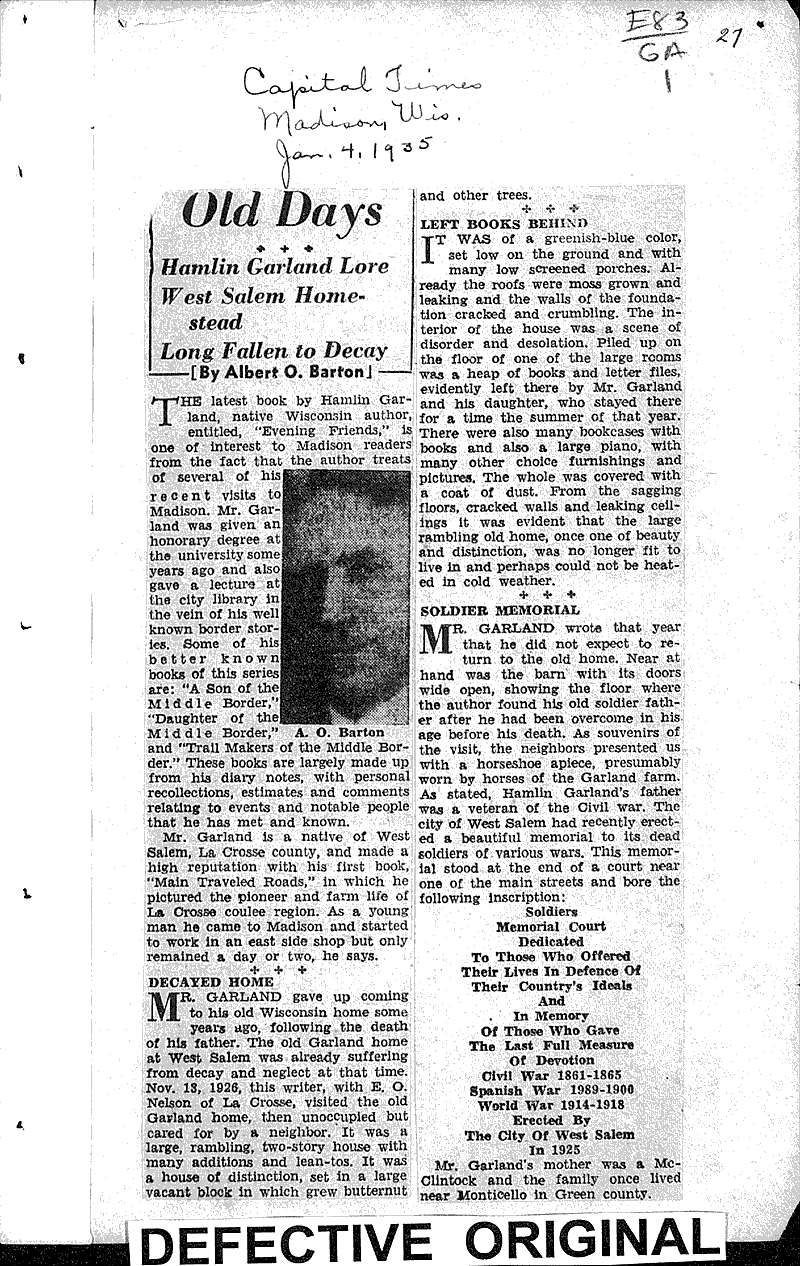  Source: La Crosse Tribune and Leader-Press Topics: Art and Music Date: 1922-11-19