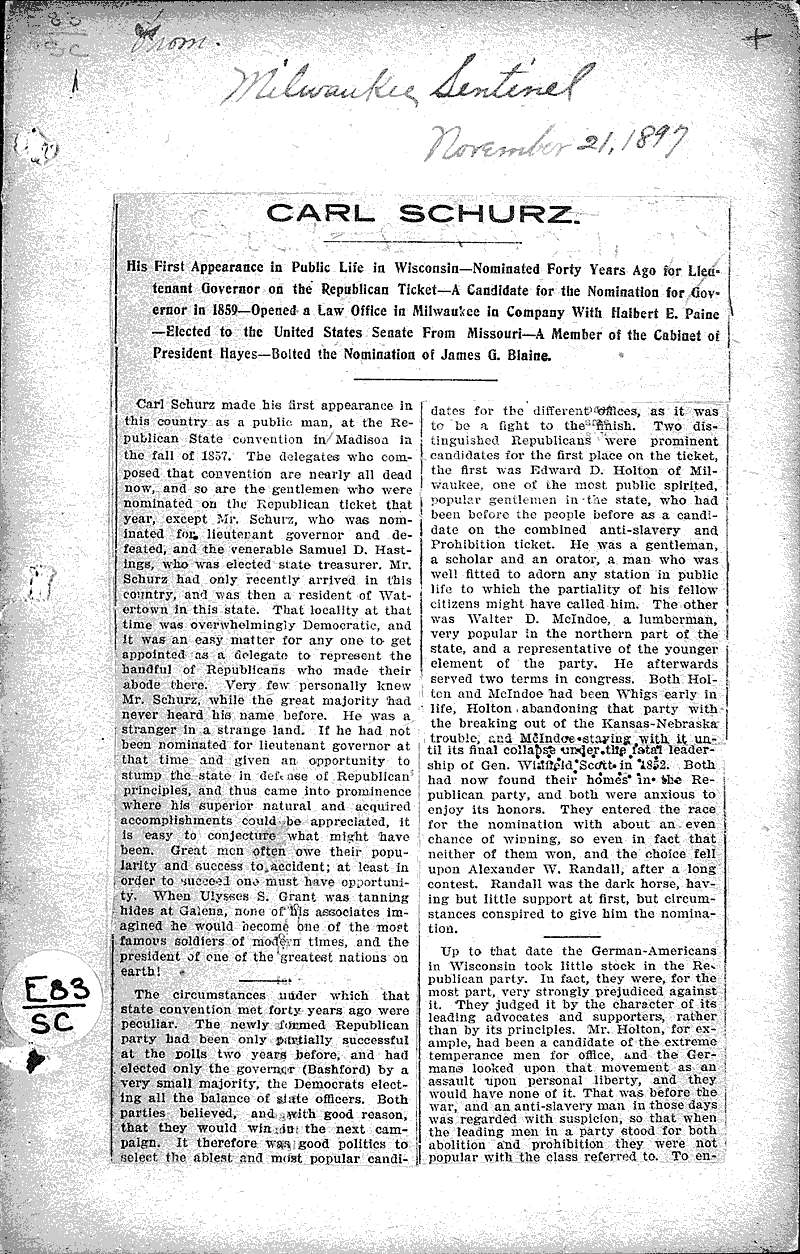  Source: Milwaukee Sentinel Topics: Immigrants Date: 1897-11-21