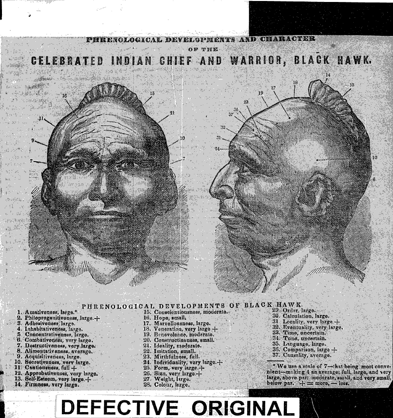  Source: Phrenological Journal and Life Illustrated Topics: Indians and Native Peoples Date: 1838-11-24