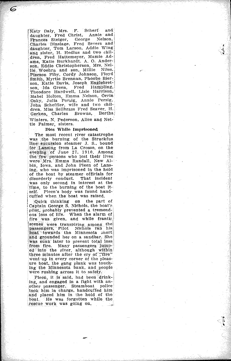  Source: La Crosse Tribune Topics: Transportation Date: 1916-05-27