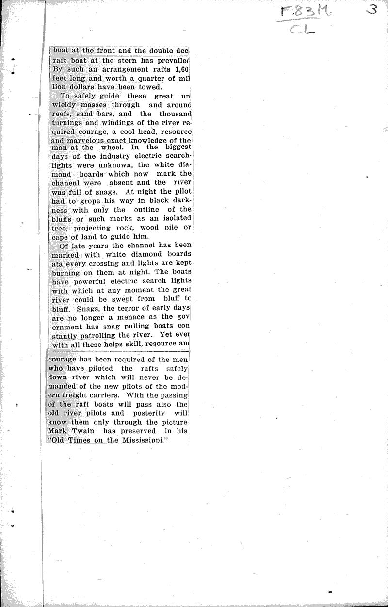  Source: Chippewa Falls Independent Topics: Transportation Date: 1916-04-23