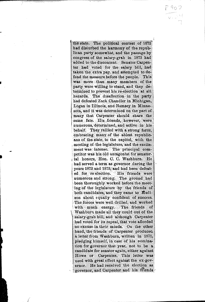  Source: Wisconsin State Journal Topics: Government and Politics Date: 1885-01-20