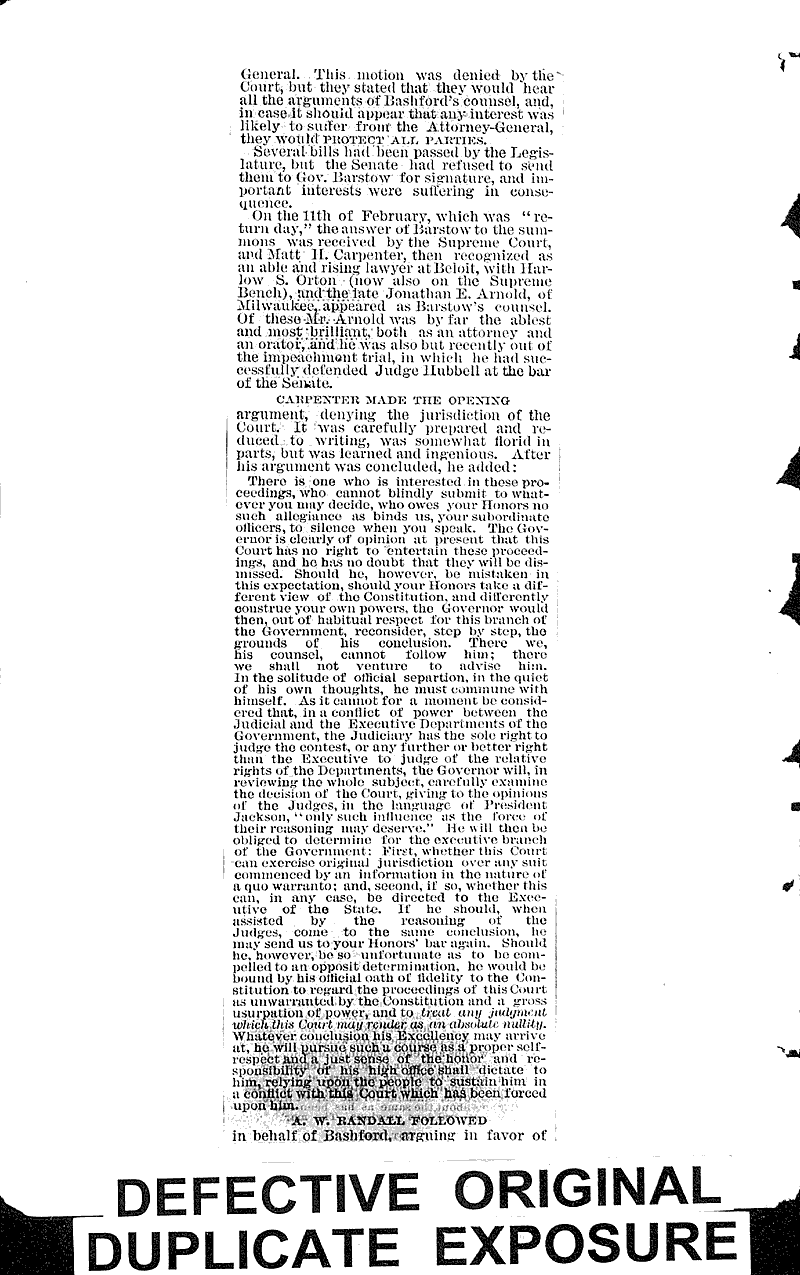  Source: Chicago Tribune Topics: Government and Politics Date: 1880-01-08