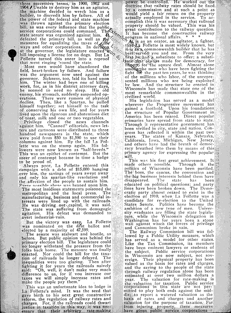 Source: California Outlook Topics: Government and Politics Date: 1911-07-01