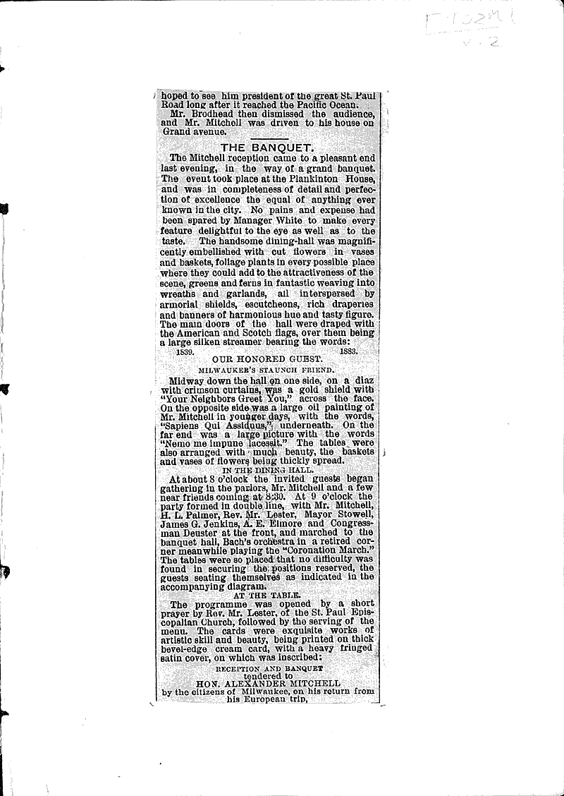  Source: Milwaukee Sentinel Topics: Transportation Date: 1883-10-27